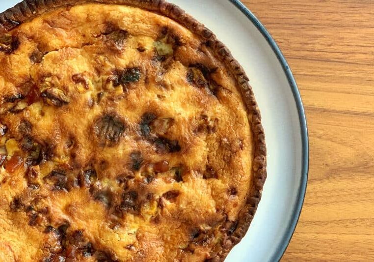 warming pie for postpartum meals